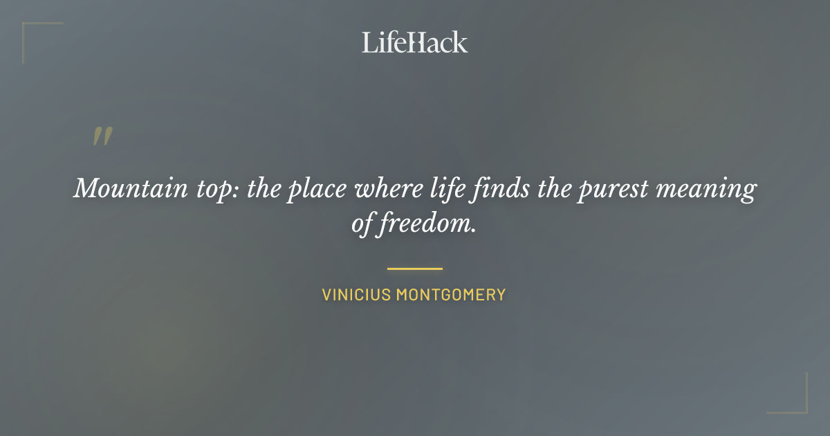 Quote by Vinicius Montgomery
