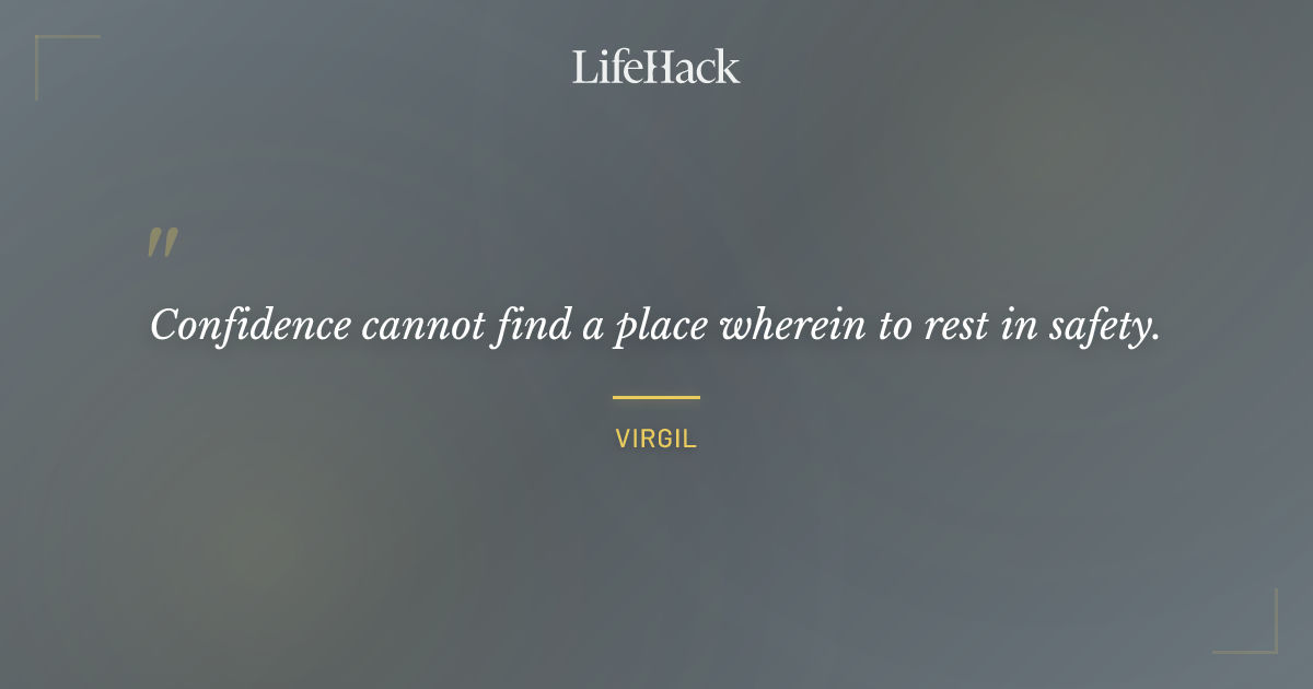 Quote by Virgil