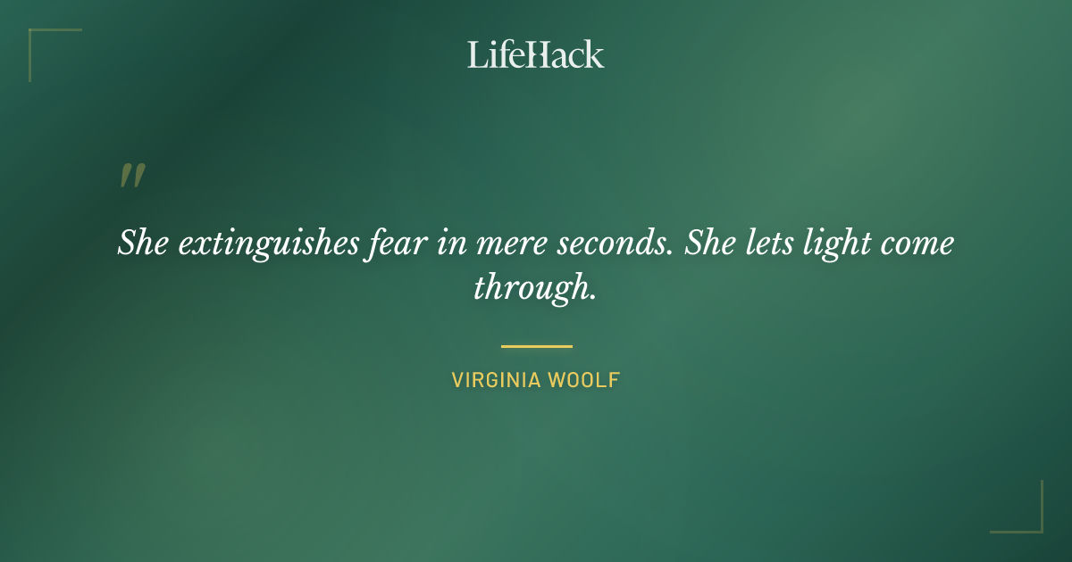 Quote by Virginia Woolf