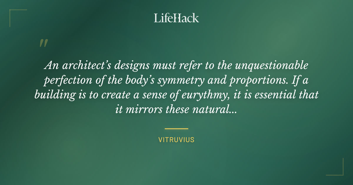 Quote by Vitruvius