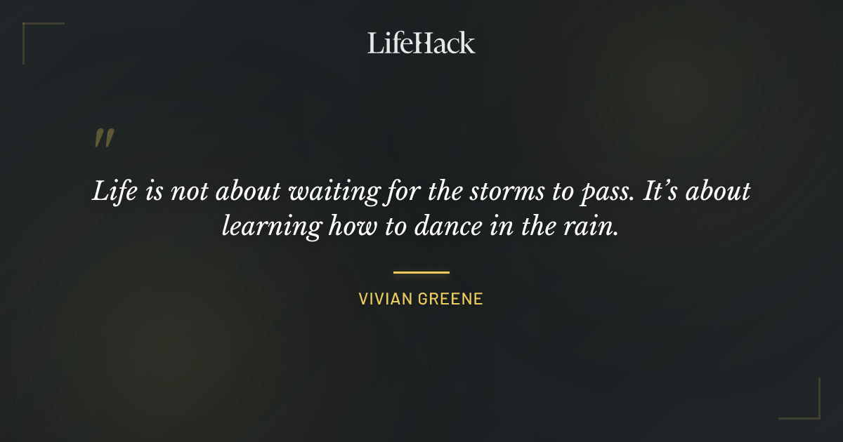 Quote by Vivian Greene