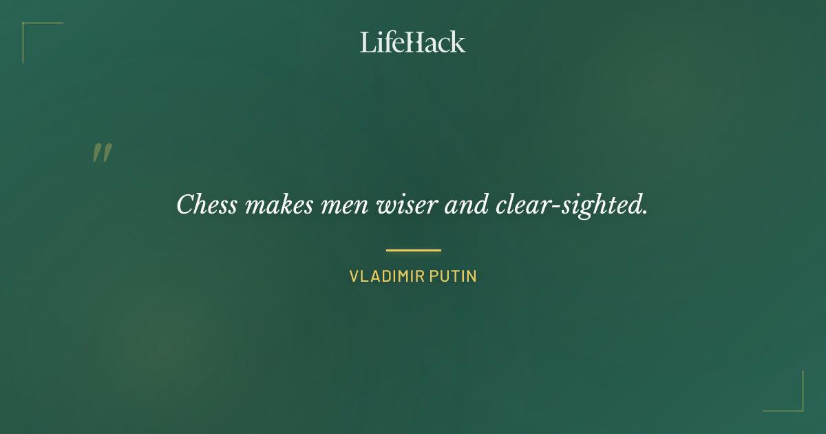 Quote by Vladimir Putin