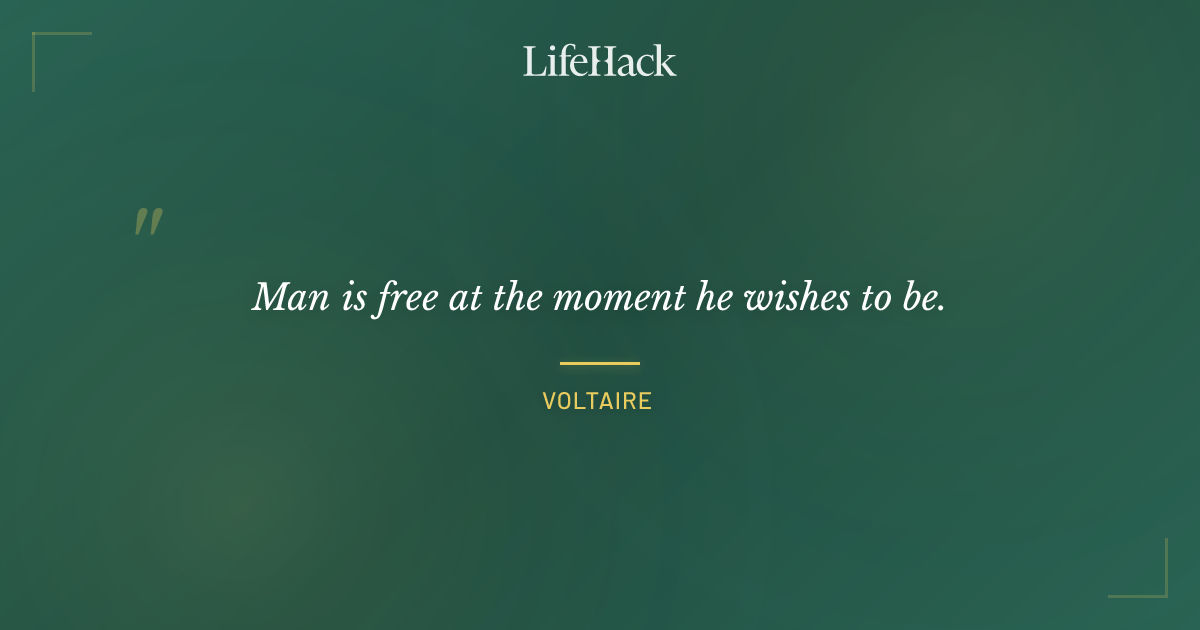 Quote by Voltaire