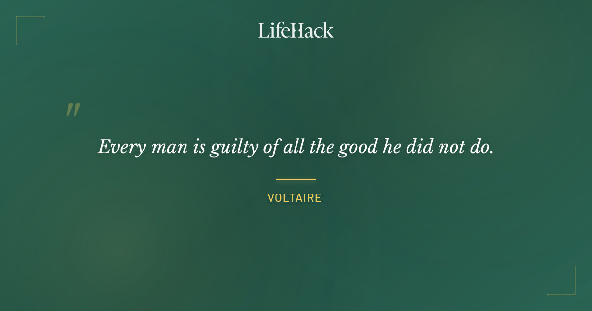 Quote by Voltaire