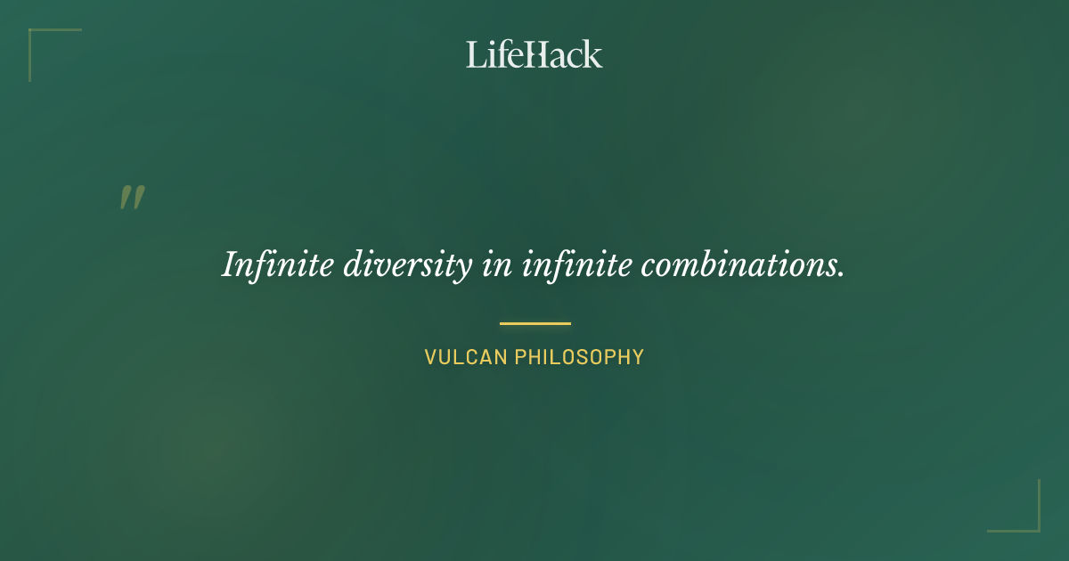 Quote by Vulcan Philosophy
