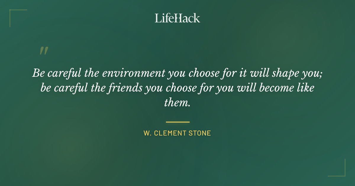 Quote by W. Clement Stone