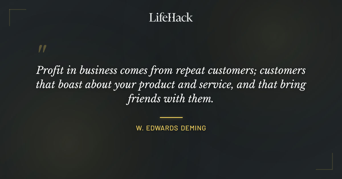 Quote by W. Edwards Deming