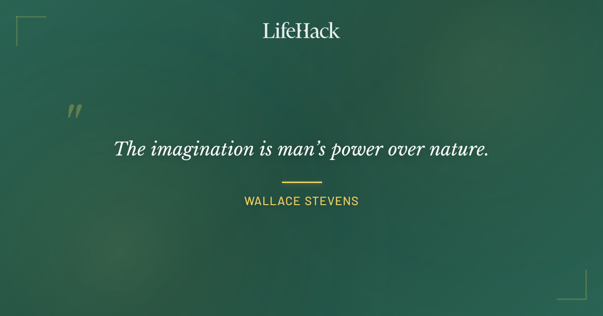 Quote by Wallace Stevens