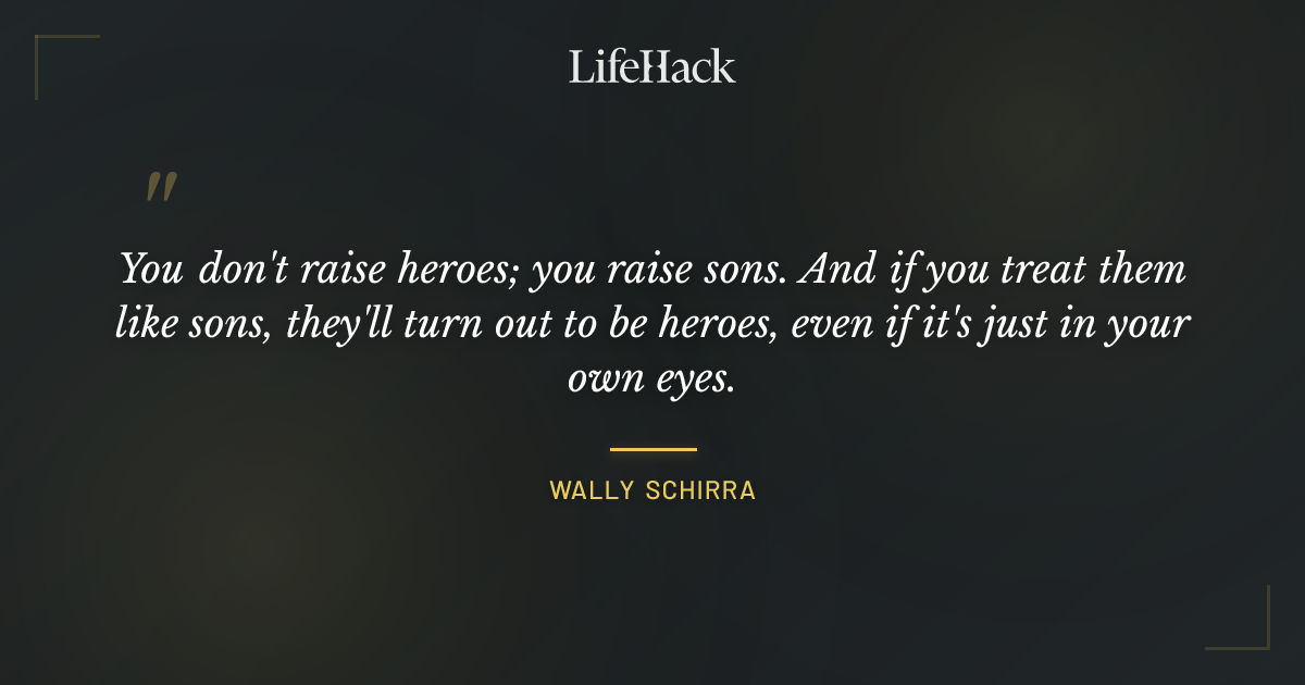 Quote by Wally Schirra