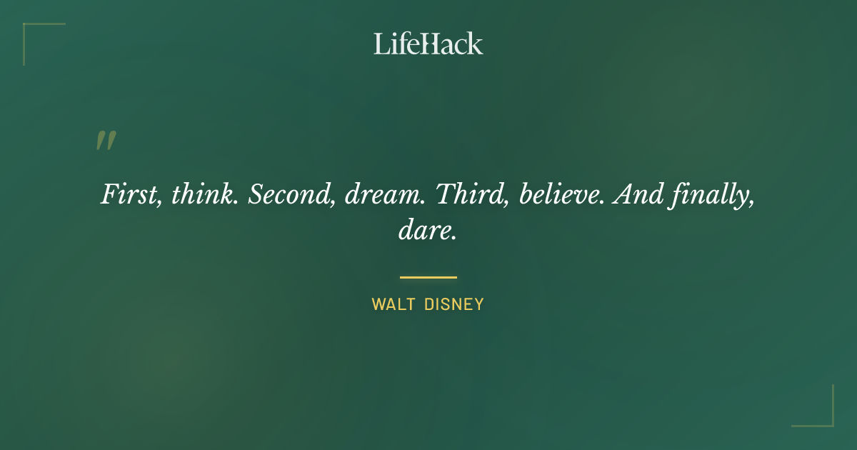 Quote by Walt Disney