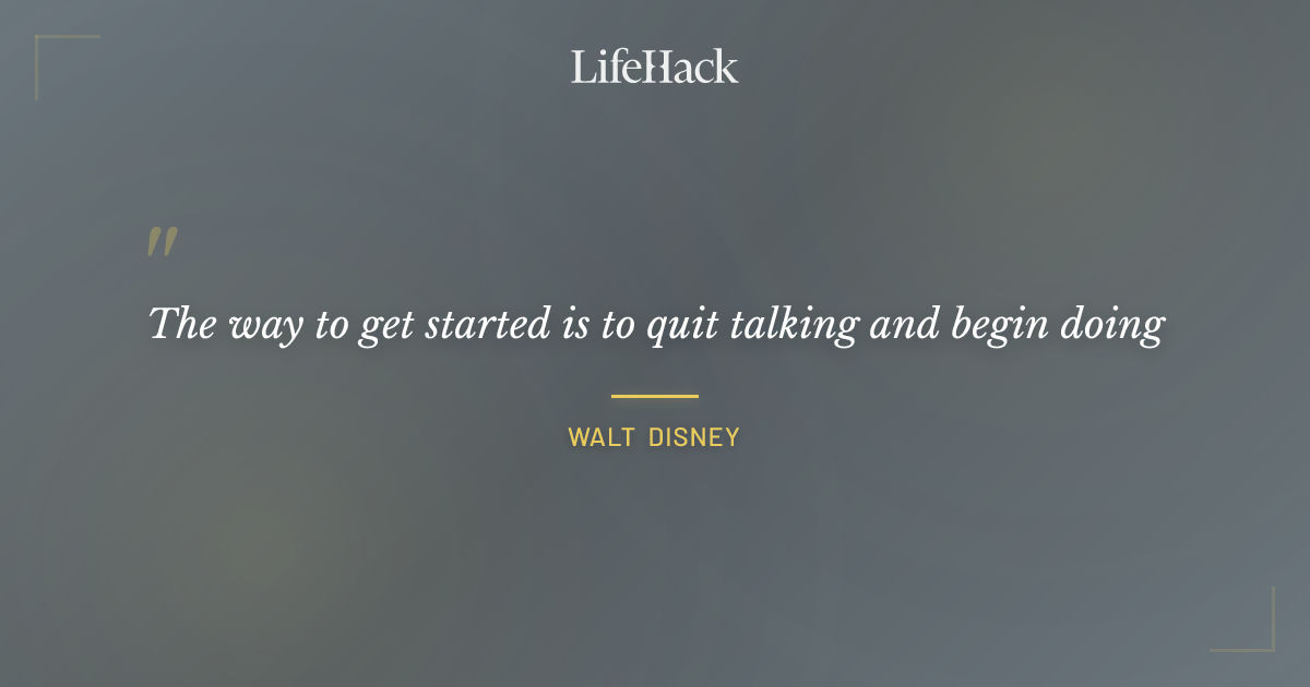 Quote by Walt Disney