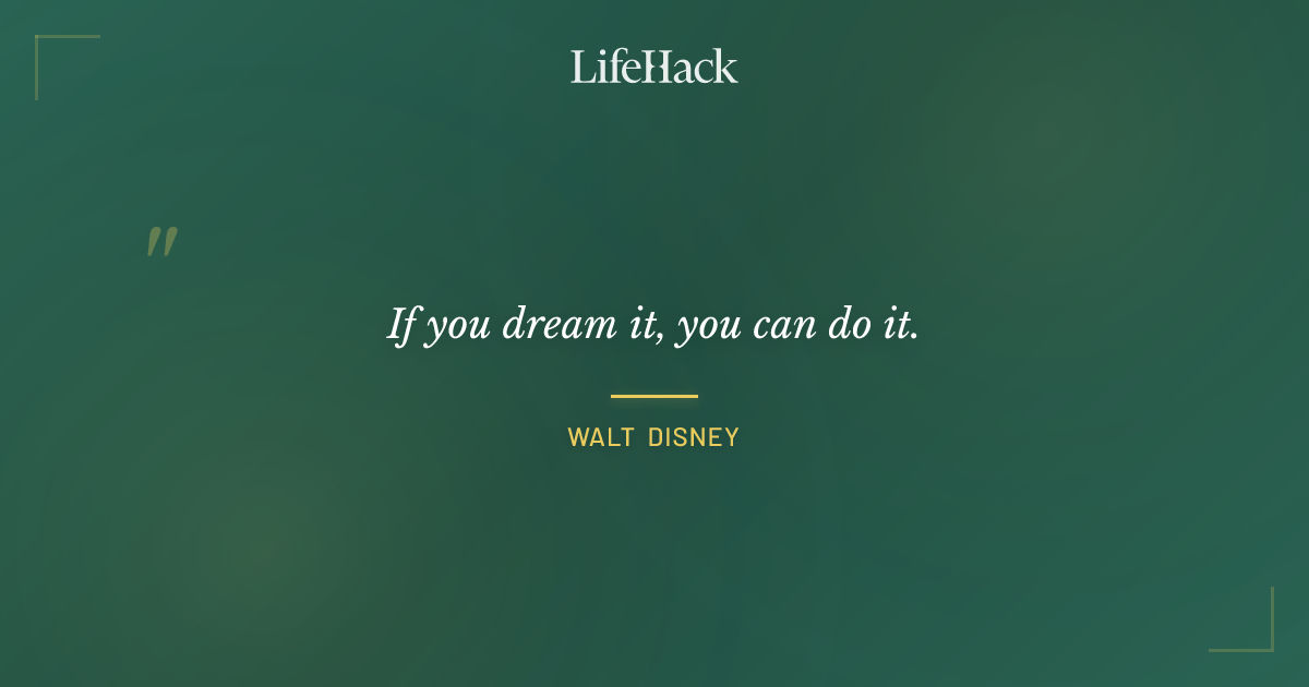 Quote by Walt Disney