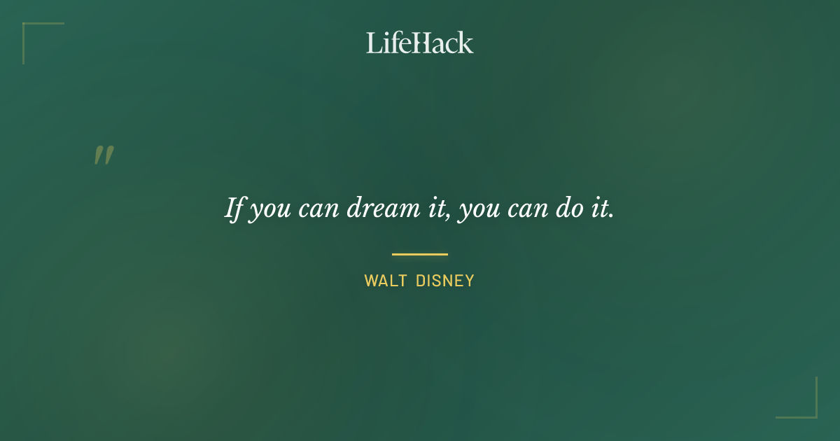 Quote by Walt Disney