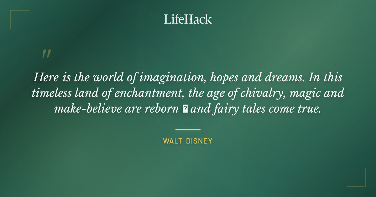 Quote by Walt Disney