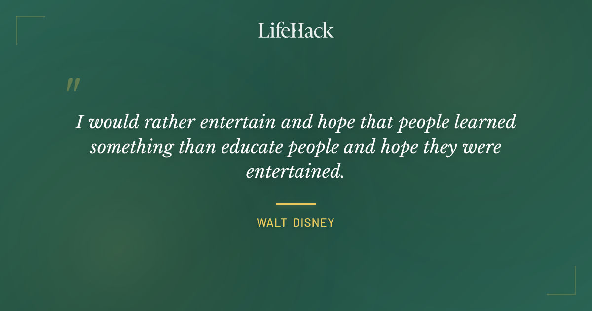 Quote by Walt Disney