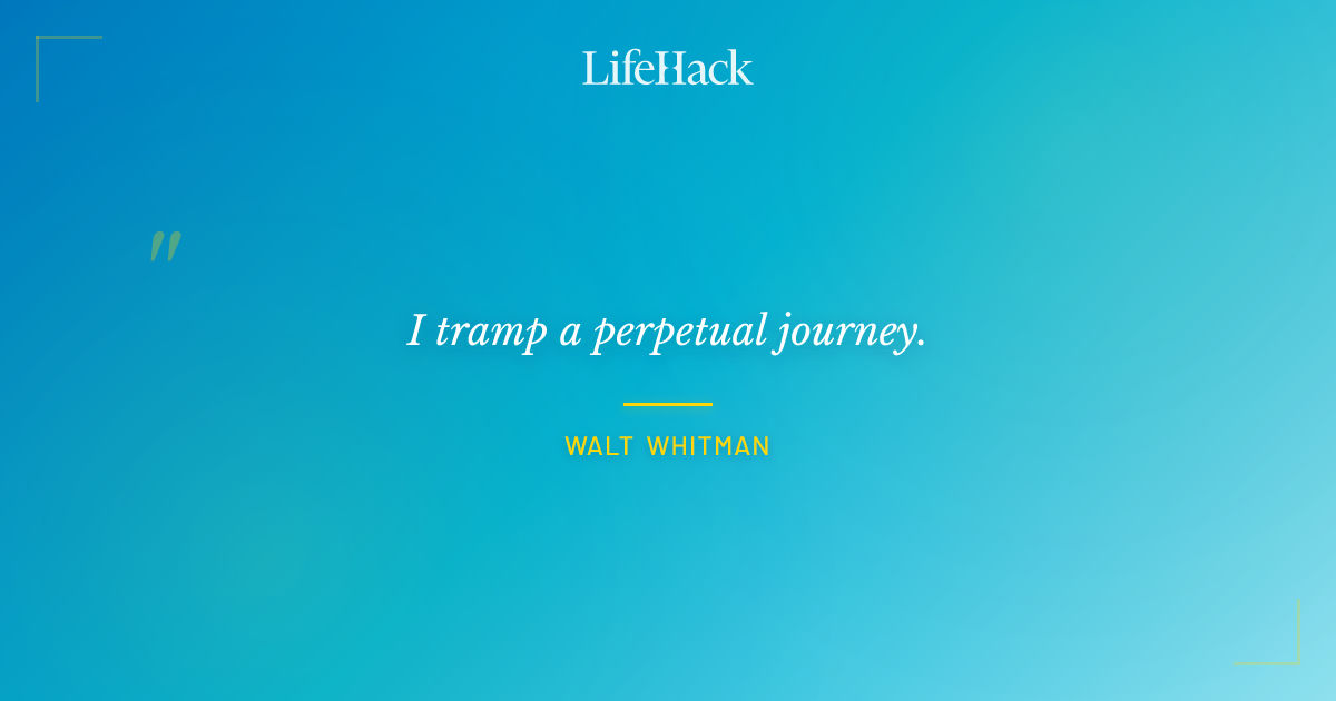 Quote by Walt Whitman