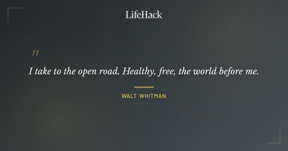 Quote by Walt Whitman