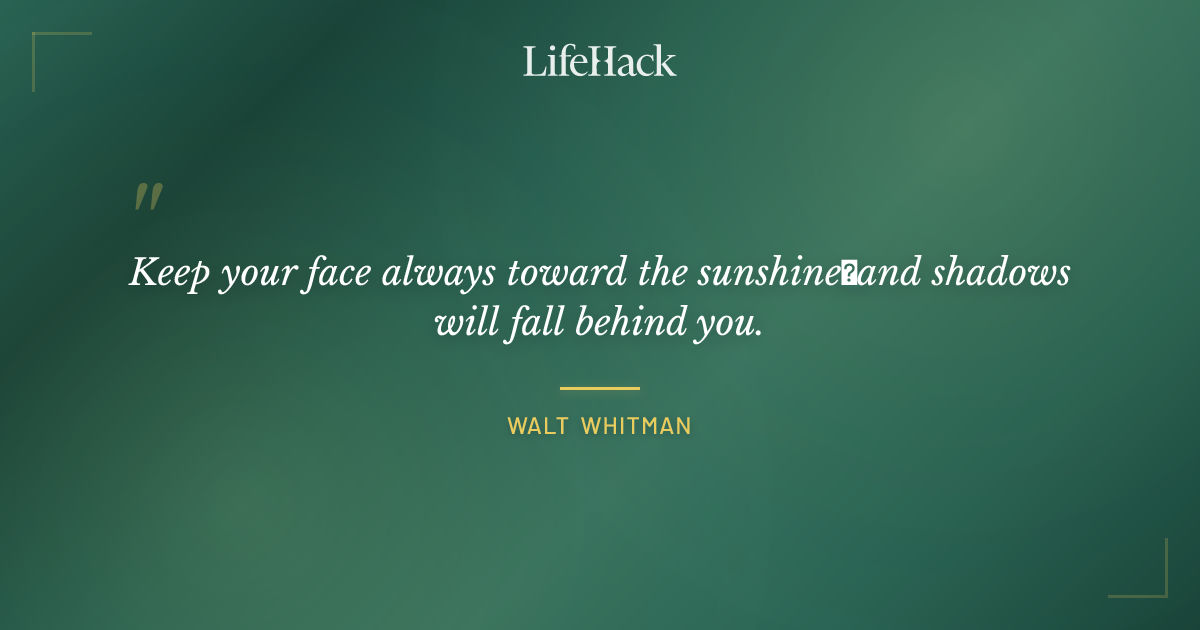 Quote by Walt Whitman