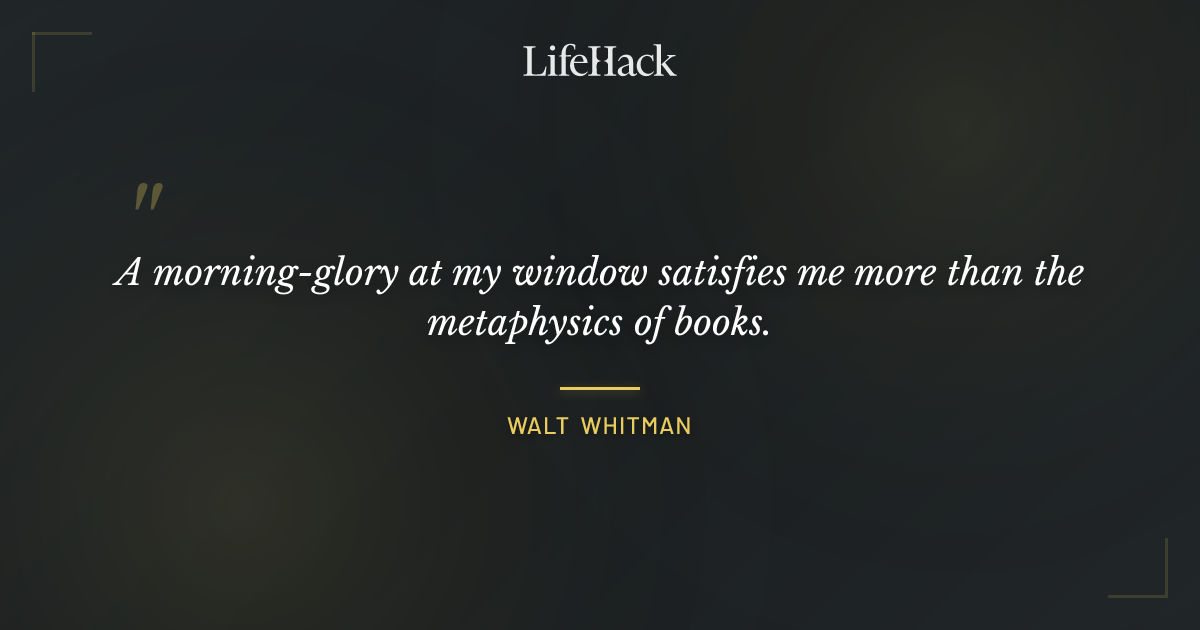 Quote by Walt Whitman