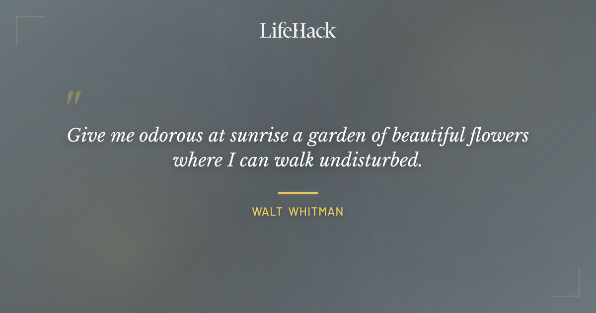Quote by Walt Whitman