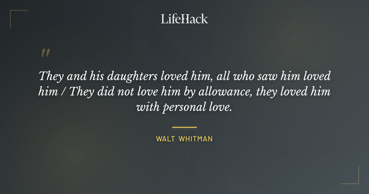 Quote by Walt Whitman