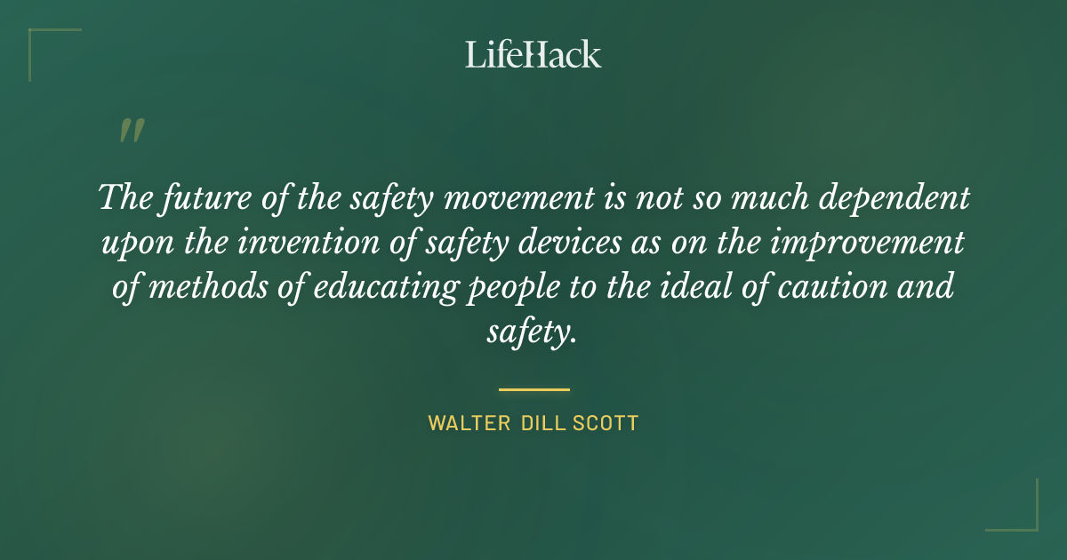 Quote by Walter Dill Scott