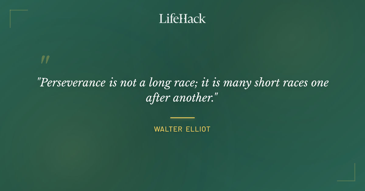 Quote by Walter Elliot