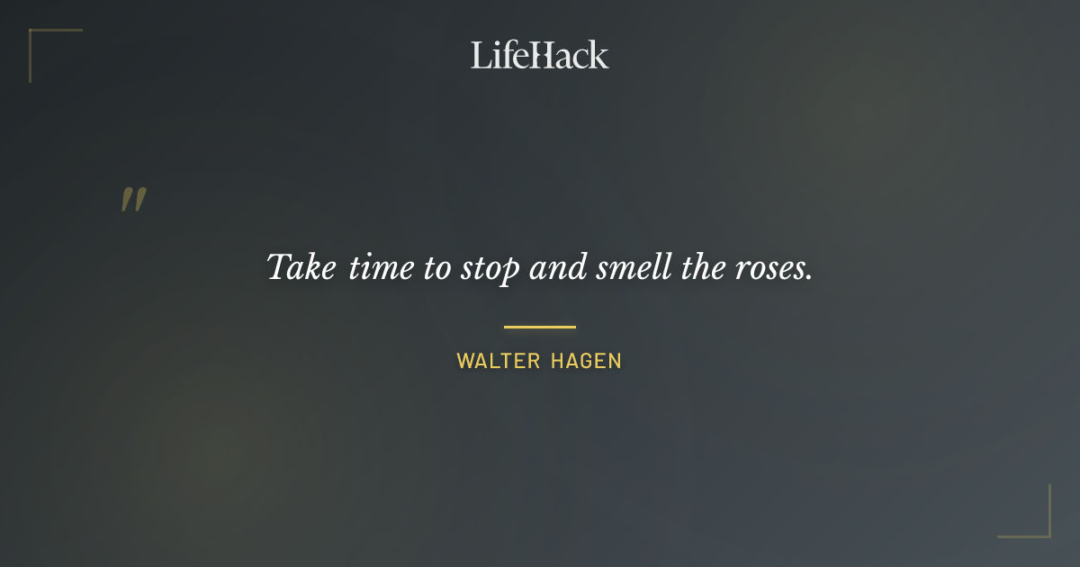 Quote by Walter Hagen