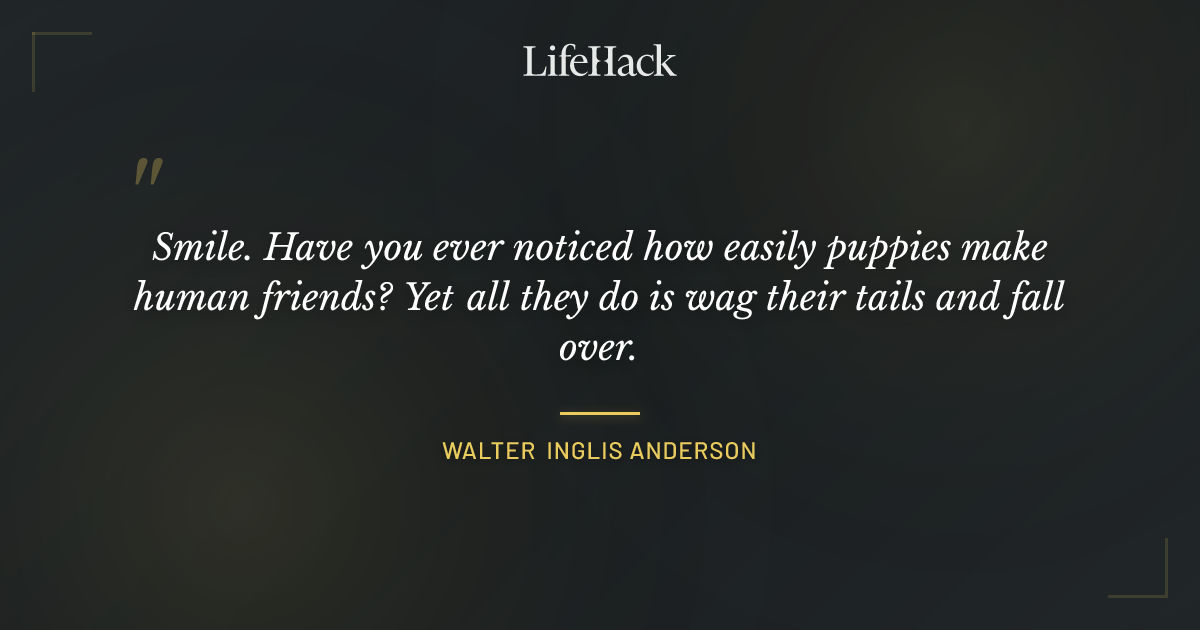 Quote by Walter Inglis Anderson