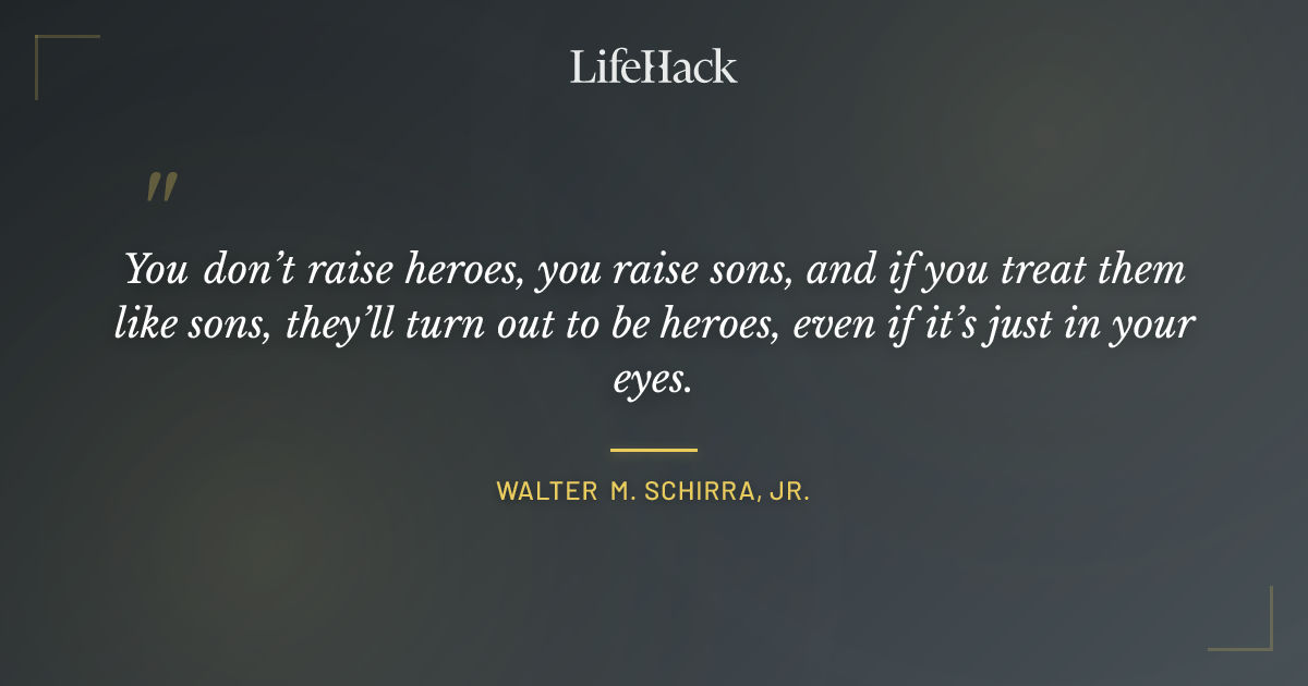 Quote by Walter M. Schirra, Jr.