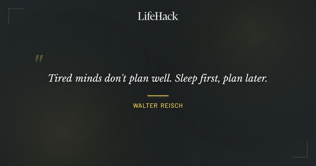 Quote by Walter Reisch