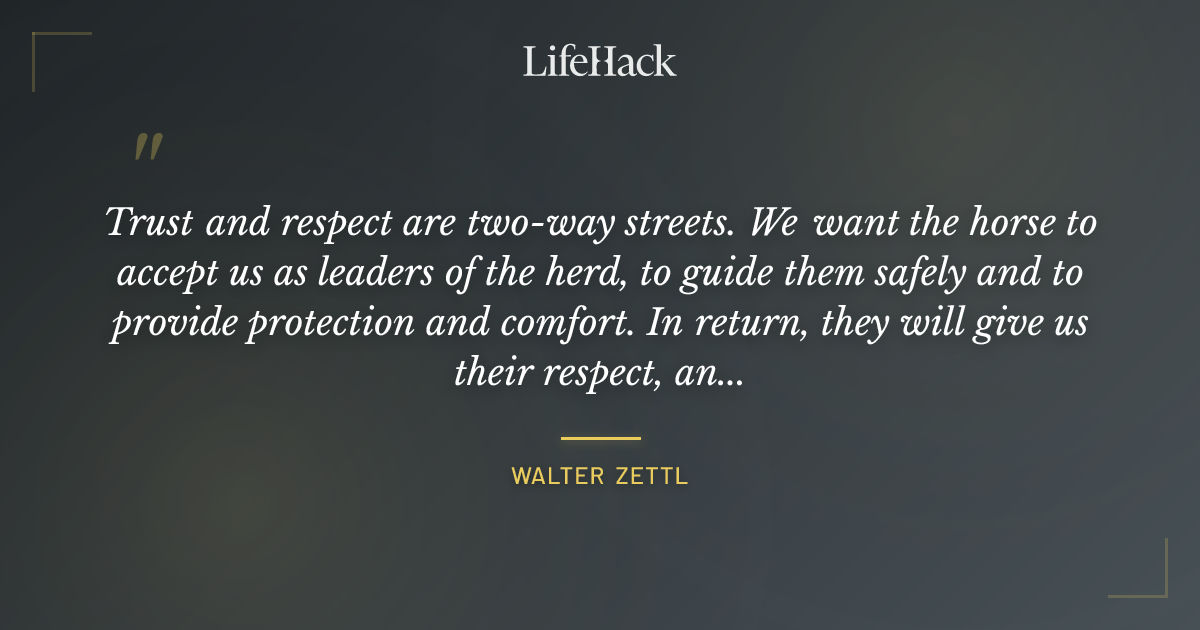 Quote by Walter Zettl