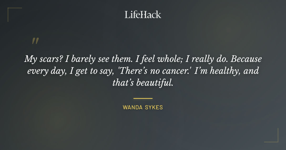 Quote by Wanda Sykes