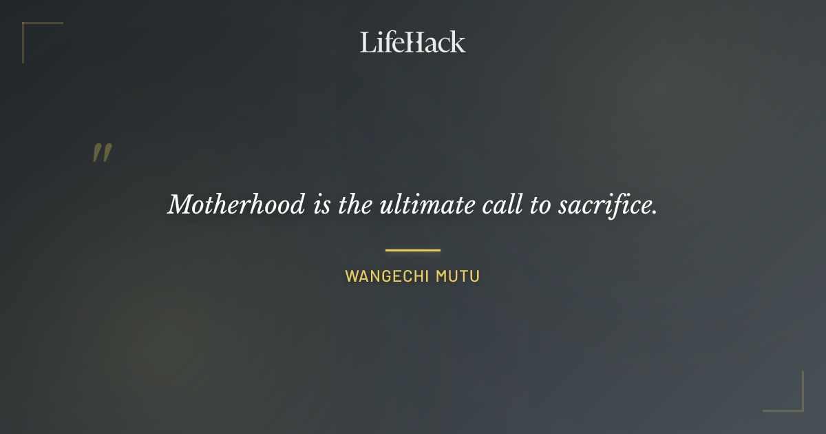 Quote by Wangechi Mutu