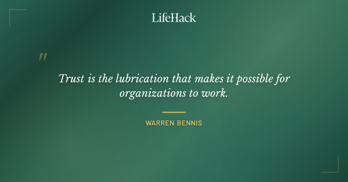 Quote by Warren Bennis