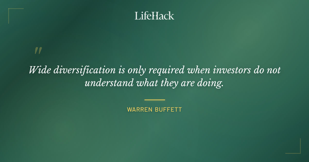 Quote by Warren Buffett