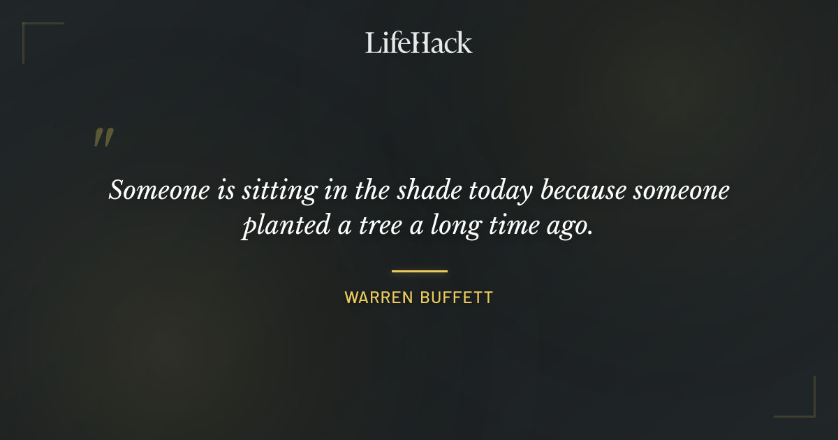 Quote by Warren Buffett