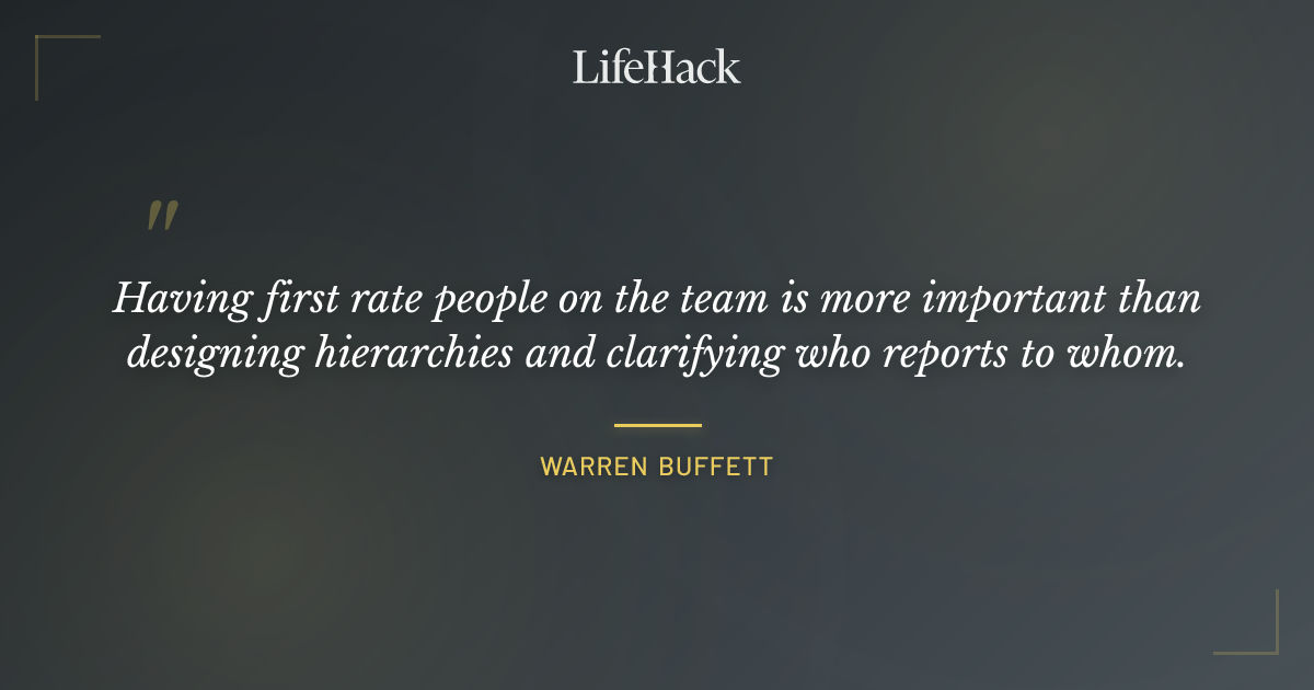 Quote by Warren Buffett