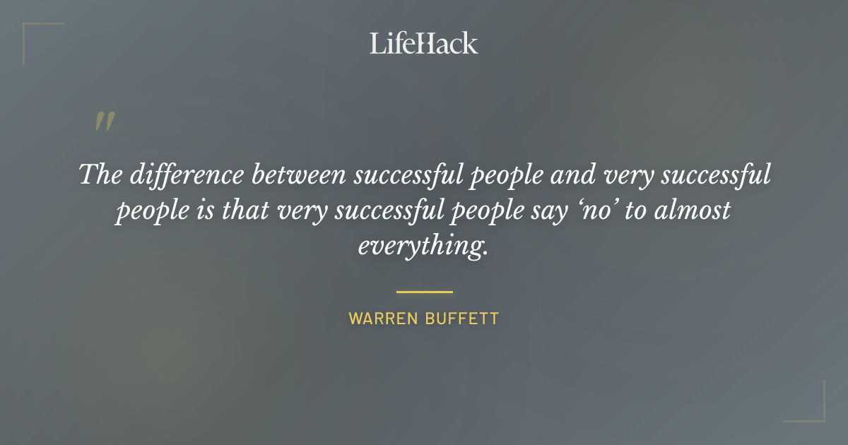 Quote by Warren Buffett