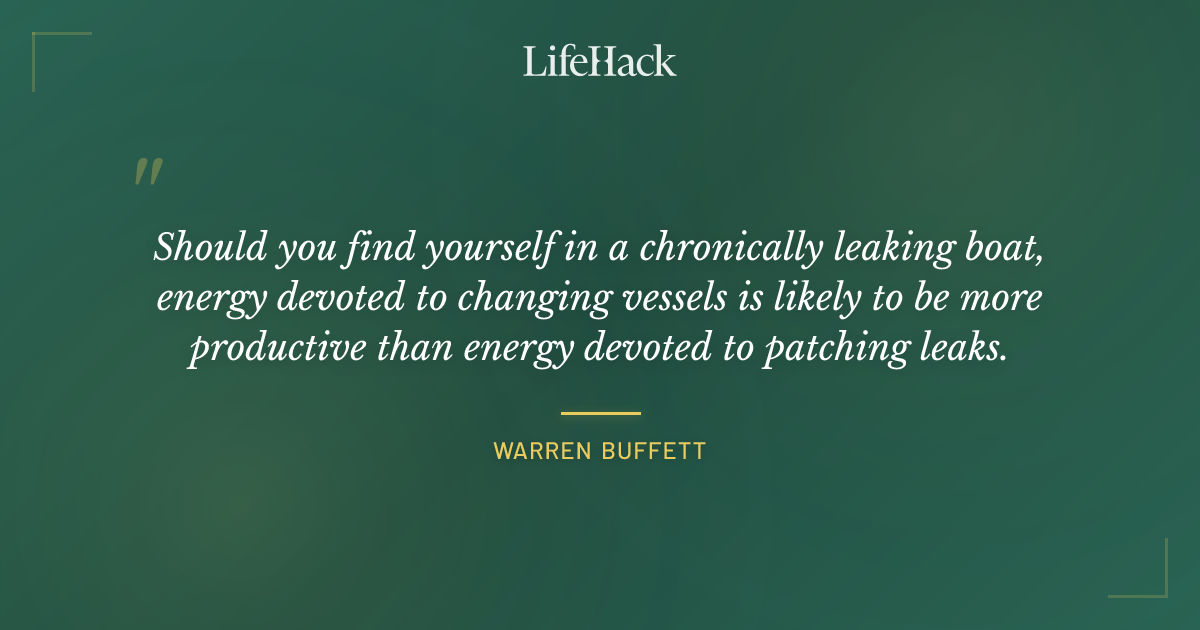 Quote by Warren Buffett