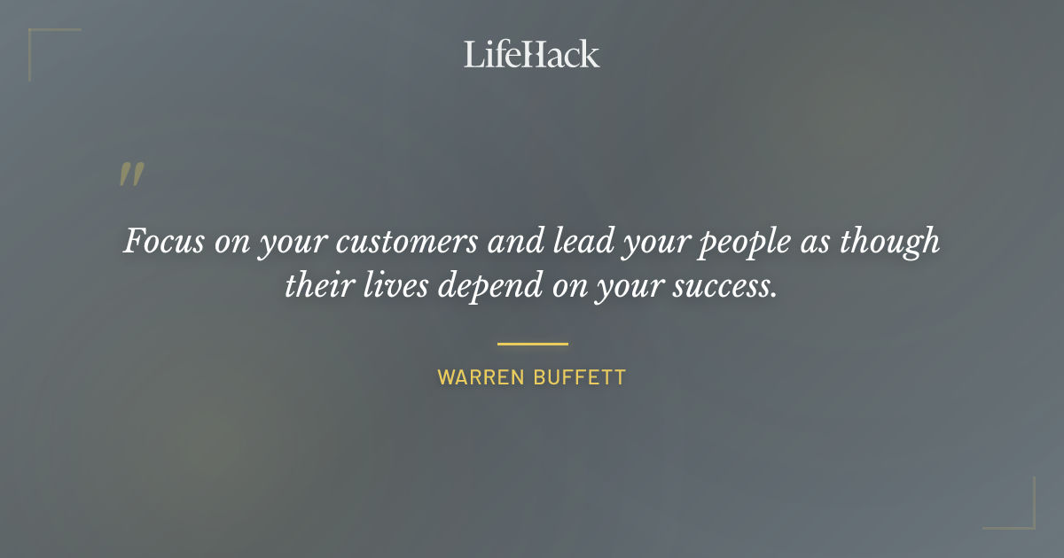 Quote by Warren Buffett