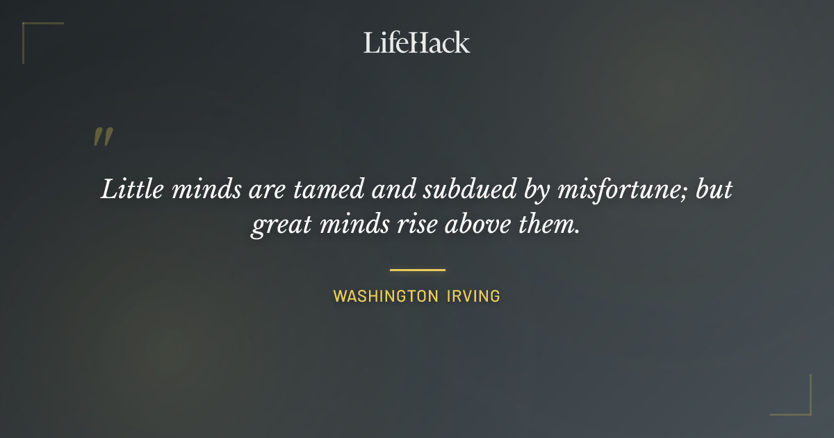 Quote by Washington Irving
