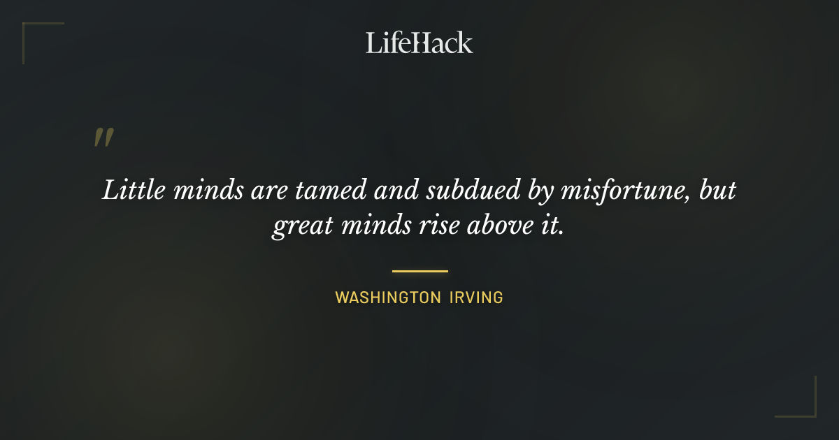 Quote by Washington Irving