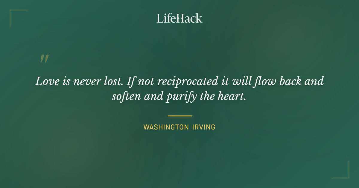 Quote by Washington Irving