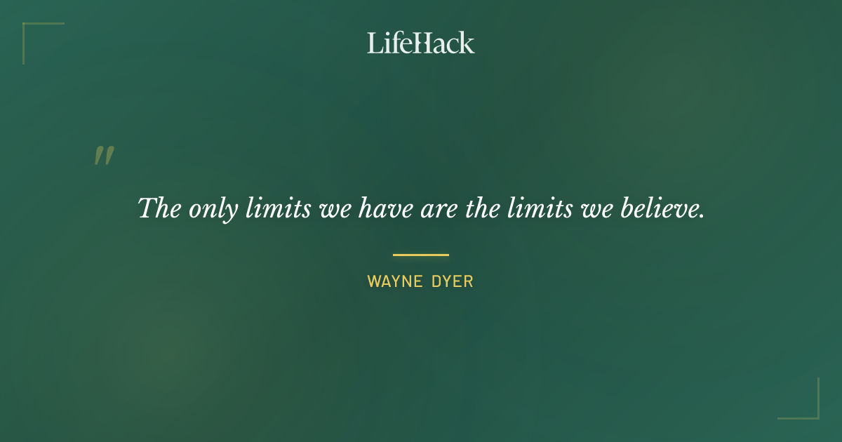Quote by Wayne Dyer