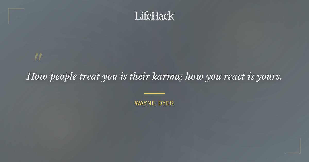 Quote by Wayne Dyer