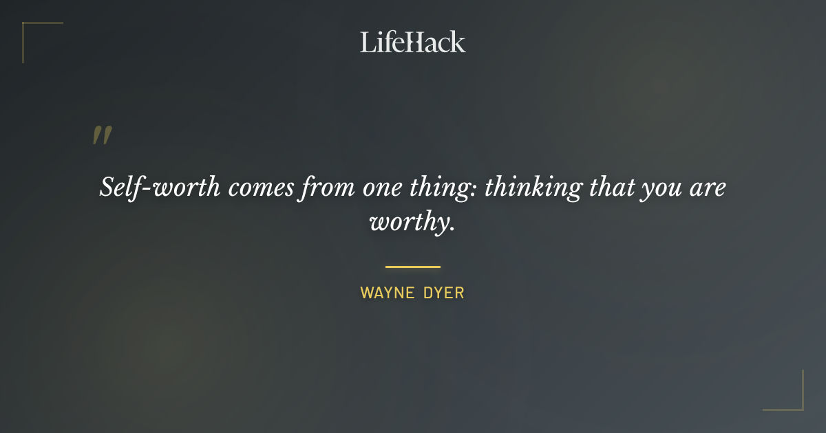 Quote by Wayne Dyer