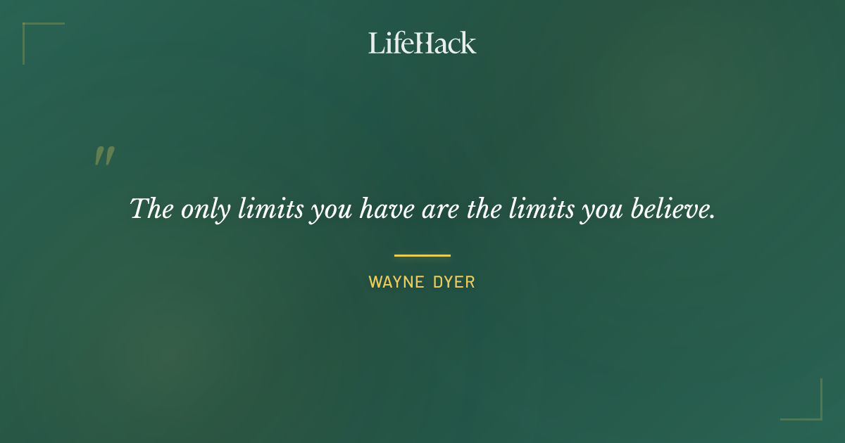 Quote by Wayne Dyer