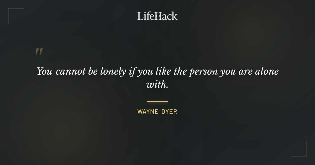 Quote by Wayne Dyer