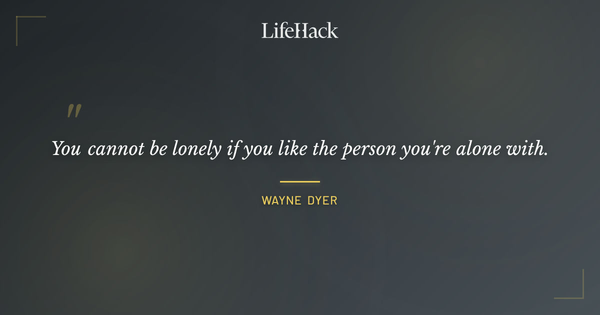 Quote by Wayne Dyer